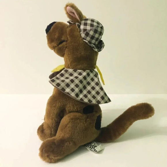 Cartoon Network Scooby Doo Dog Detective Hat Cape 11 Inch Stuffed Animal Plush - Picture 9 of 16